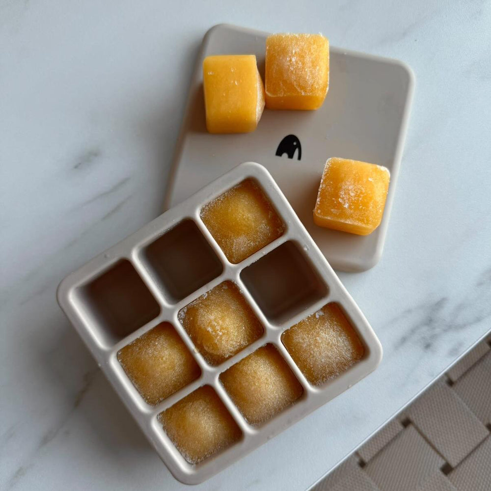 Fryseform Mini - Isbitform i Silikon med Lokk - VELG FARGE