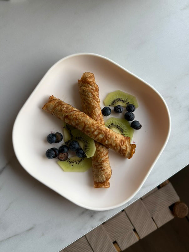 Tallerken i silikon -VELG FARGE