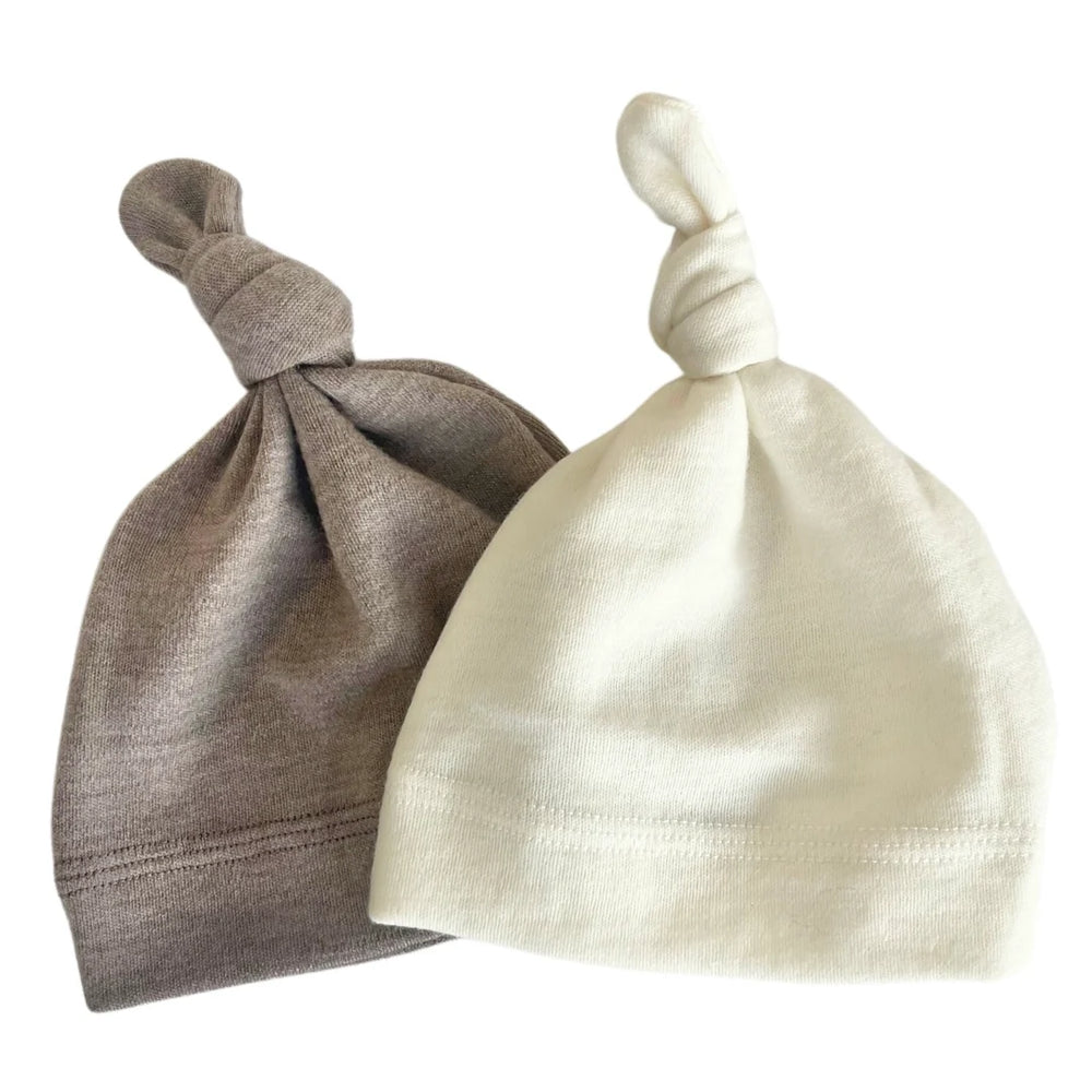 Nyfødtlue i merinoull