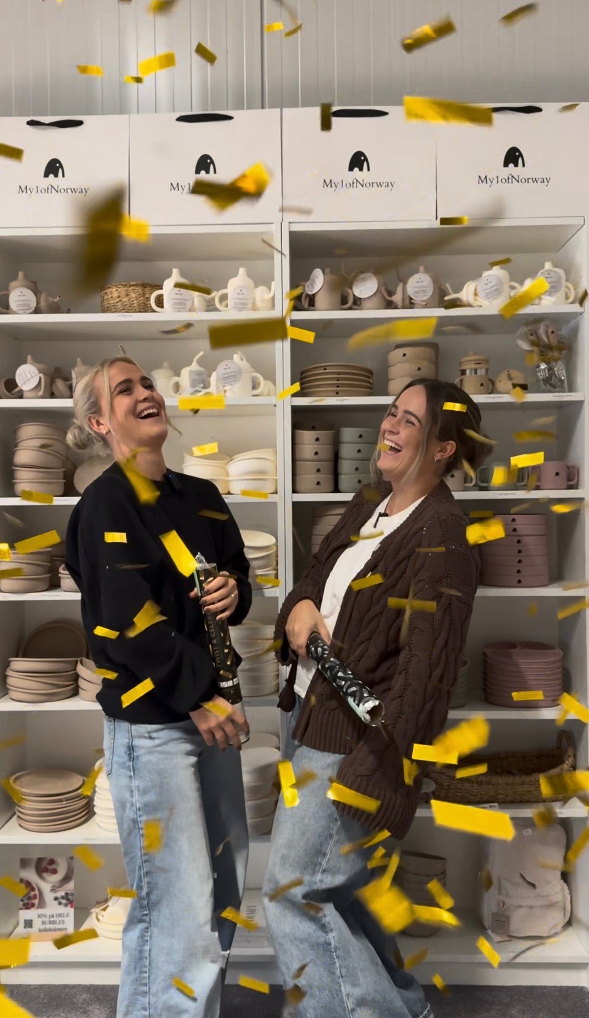Det vil bli matlaging, produktlansering(gled deg), eksklusive tilbud, gavedryss og mye mer 🎉