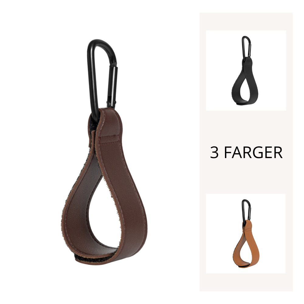 Vognkrok i lær – 2pck – Velg farge – Praktisk