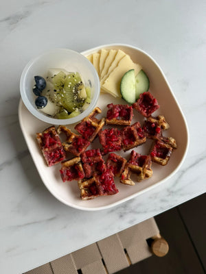 Tallerken i silikon -VELG FARGE