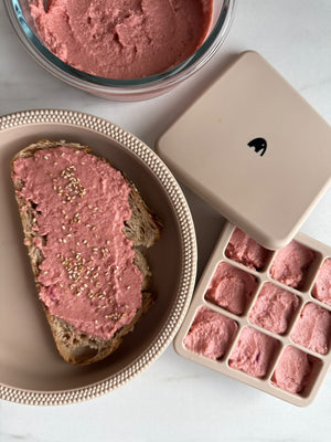 Fryseform Mini - Isbitform i Silikon med Lokk - VELG FARGE