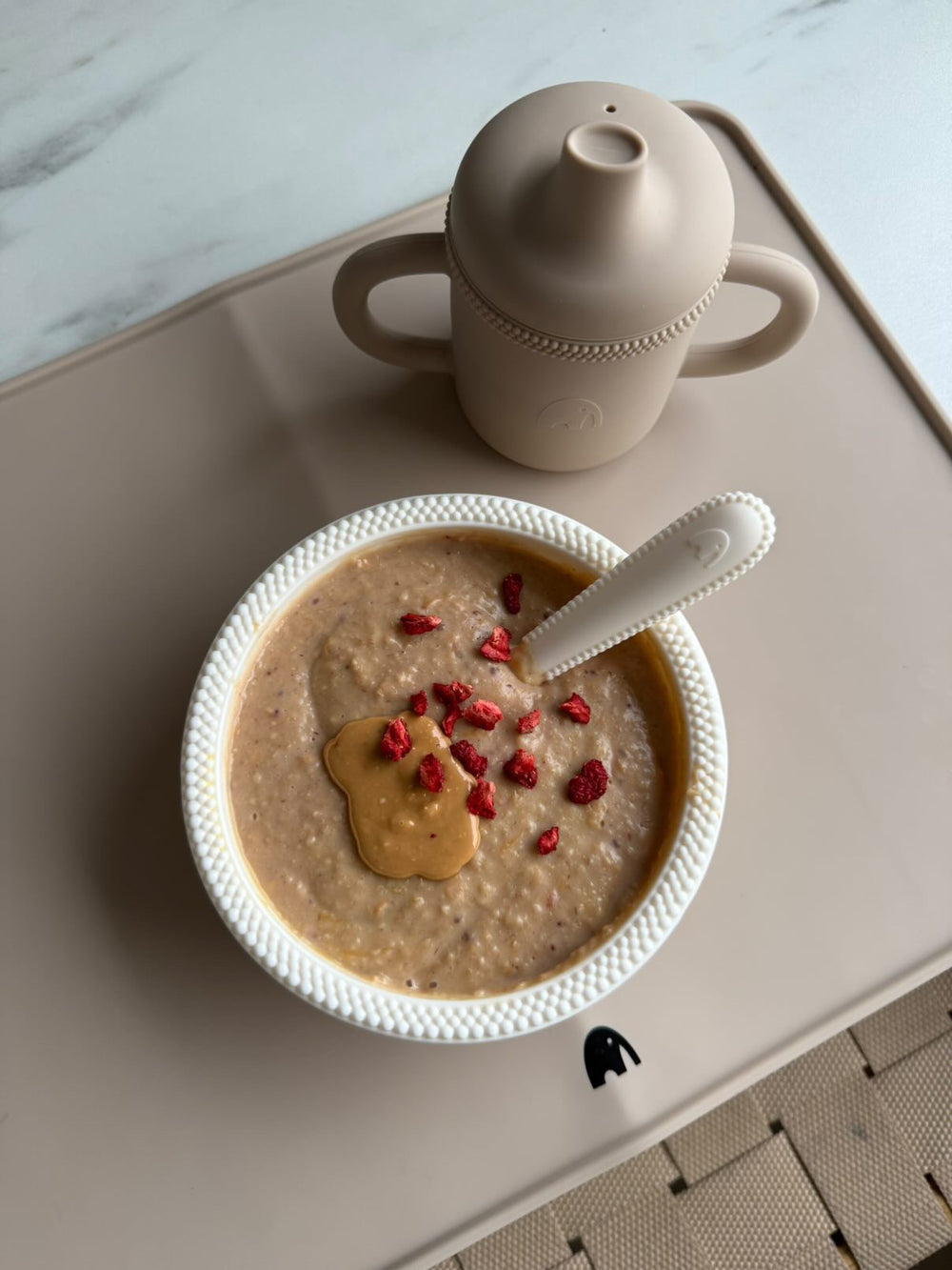 Spisematte med kant - VELG FARGE