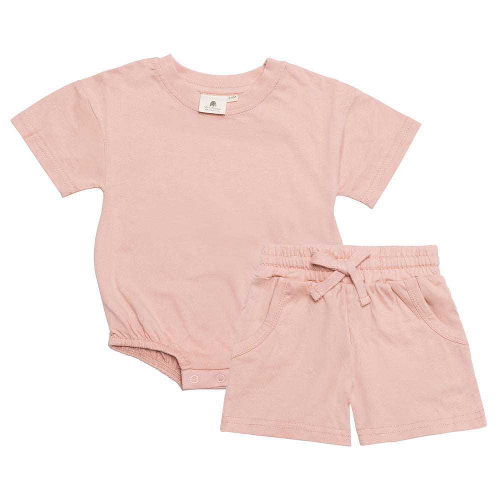 Sommersett BODY + shorts Pink blush